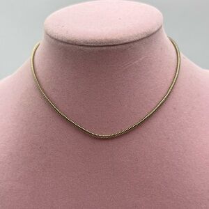 One direction gold tone choker chain necklace